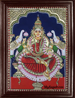 Gaja Lakshmi Tanjore Painting