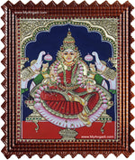 Gaja Lakshmi Tanjore Painting