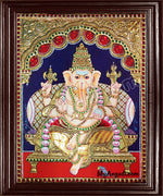 Ganesha Tanjore Painting