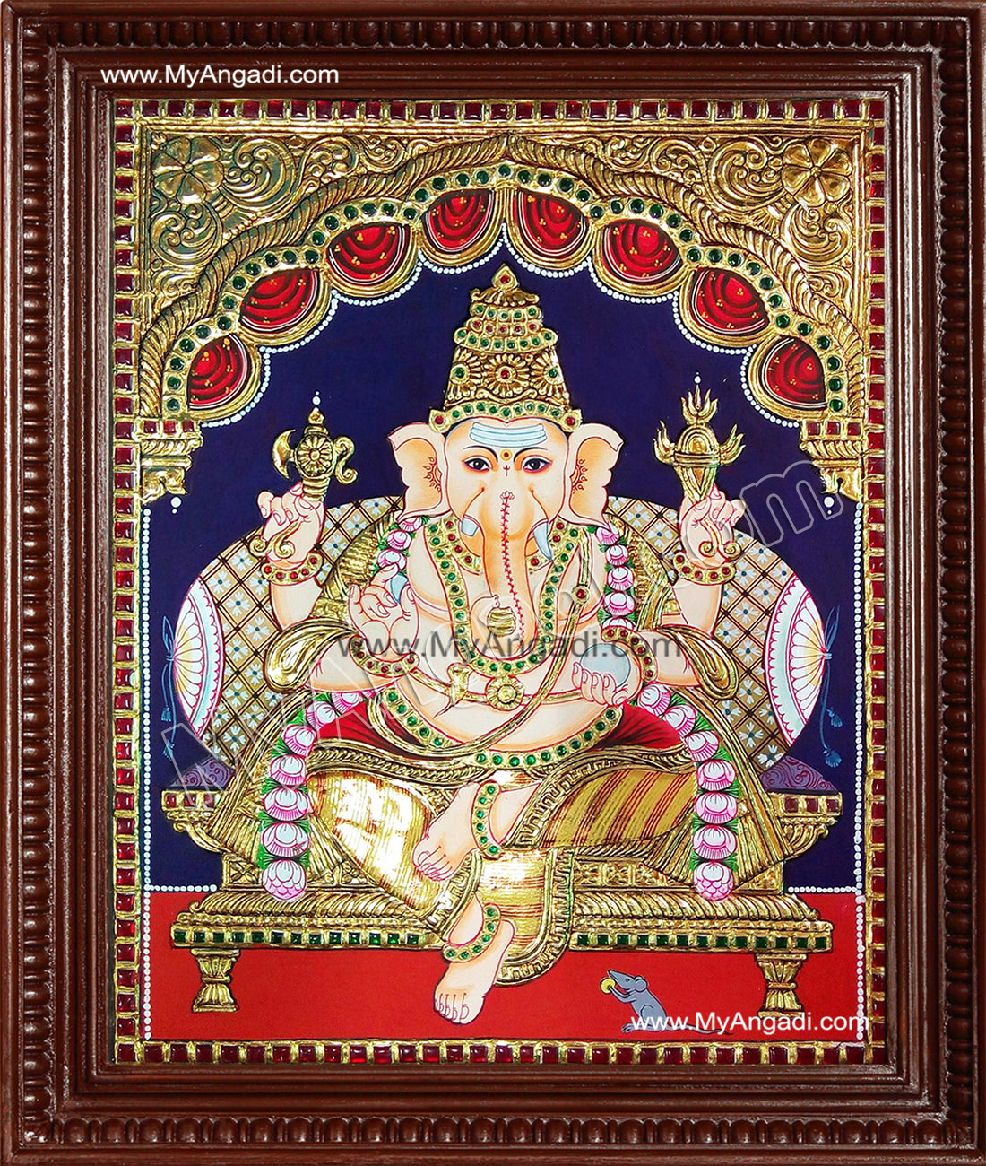 Ganesha Tanjore Painting