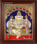 Ganesha Tanjore Painting