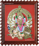 Madura Kaliamman Tanjore Painting