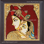 Radha Krishna Tanjore Painting