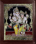 Ganesha and Murugan Tanjore Paintings