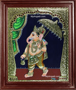 Mapillai Ganehsa Tanjore Painting