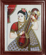 Saraswathi Tanjore Painting
