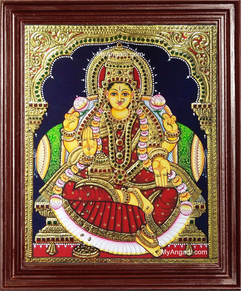 Iswarya Laxmi Tanjore Painting