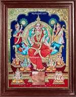 Sri Lalitha Tripura Sundari Tanjore Painting
