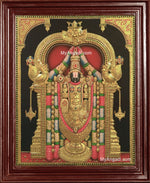3D Tirupati Venkateswara Tanjore Painting