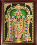 3D Balaji Lakshmi Tanjore Painting