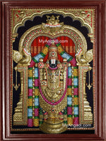 3D Tirupathi Venkateswara Tanjore Painting