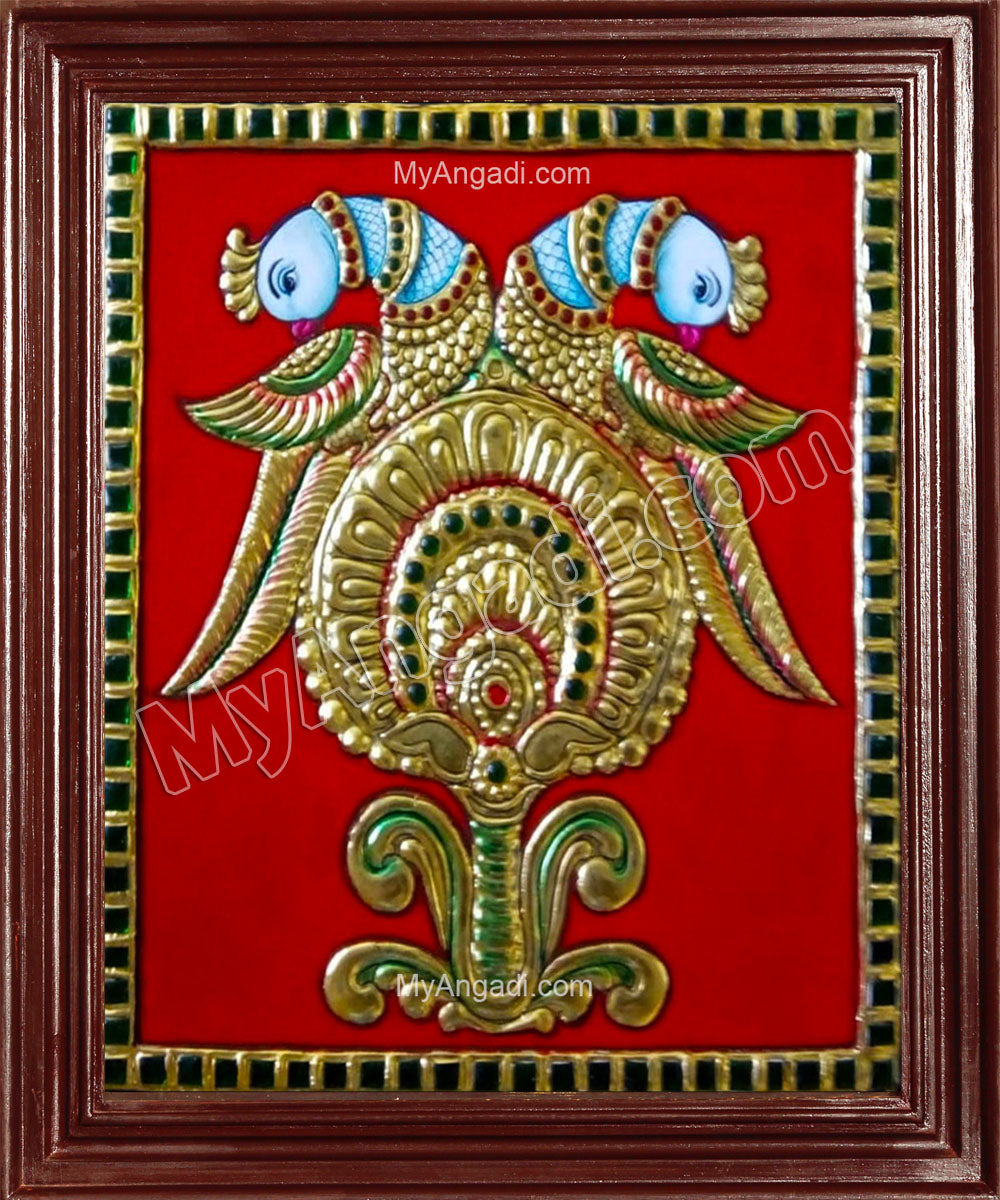 Peacock Tanjore Painting