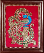 Peacock Tanjore Painting
