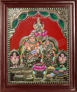 Kuber Lakshmi Tanjore Painting