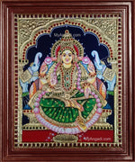 Gaja Lakshmi Tanjore Painting