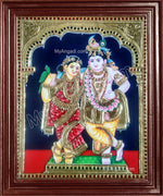 Radha Krishna Tanjore Paintings