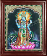 Vishnu Tanjore Painting
