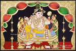Butter Krishna Tanjore Painting