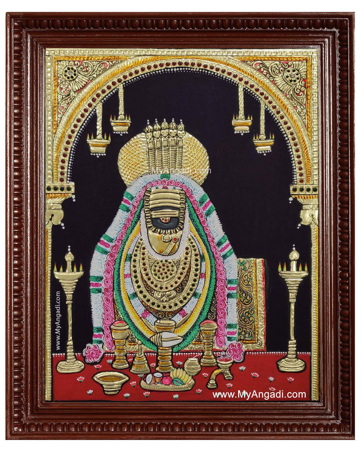 Arunachaleswarar Tanjore Painting
