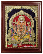 Ganesha Tanjore Painting