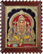 Ganesha Tanjore Painting