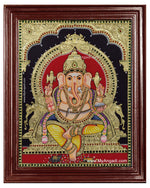 Ganesha Tanjore Painting