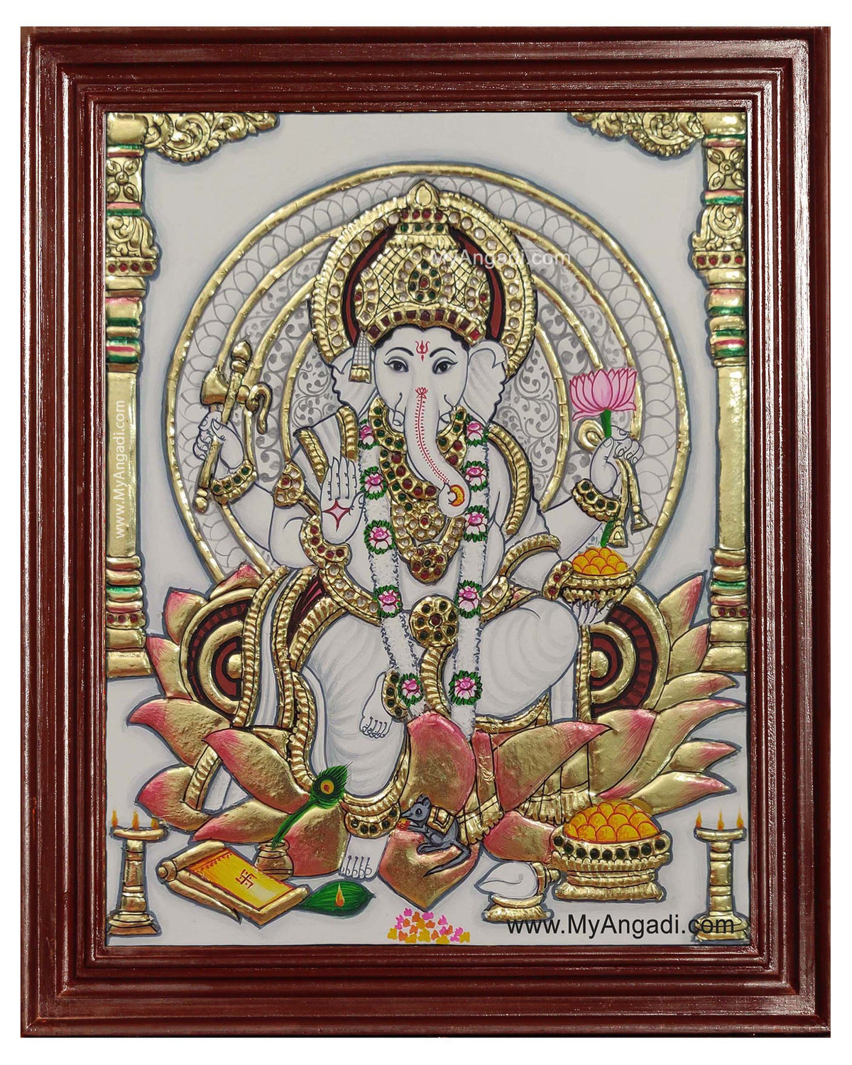 Ganesha Tanjore Painting