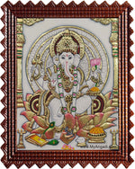 Ganesha Tanjore Painting