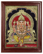 Ganesha Tanjore Painting