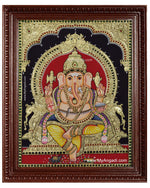 Ganesha Tanjore Painting