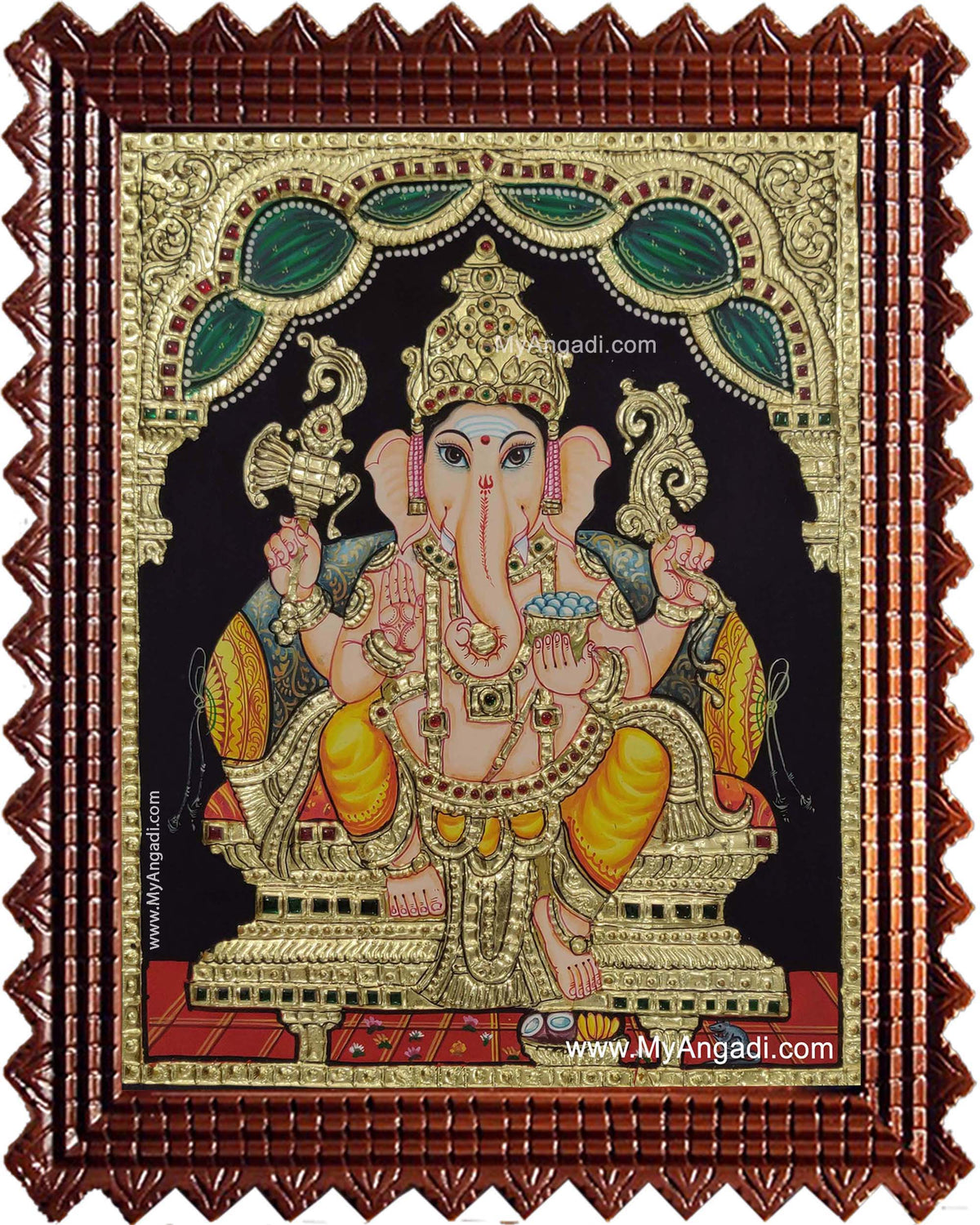 Ganesha Tanjore Painting