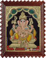 Ganesha Tanjore Painting
