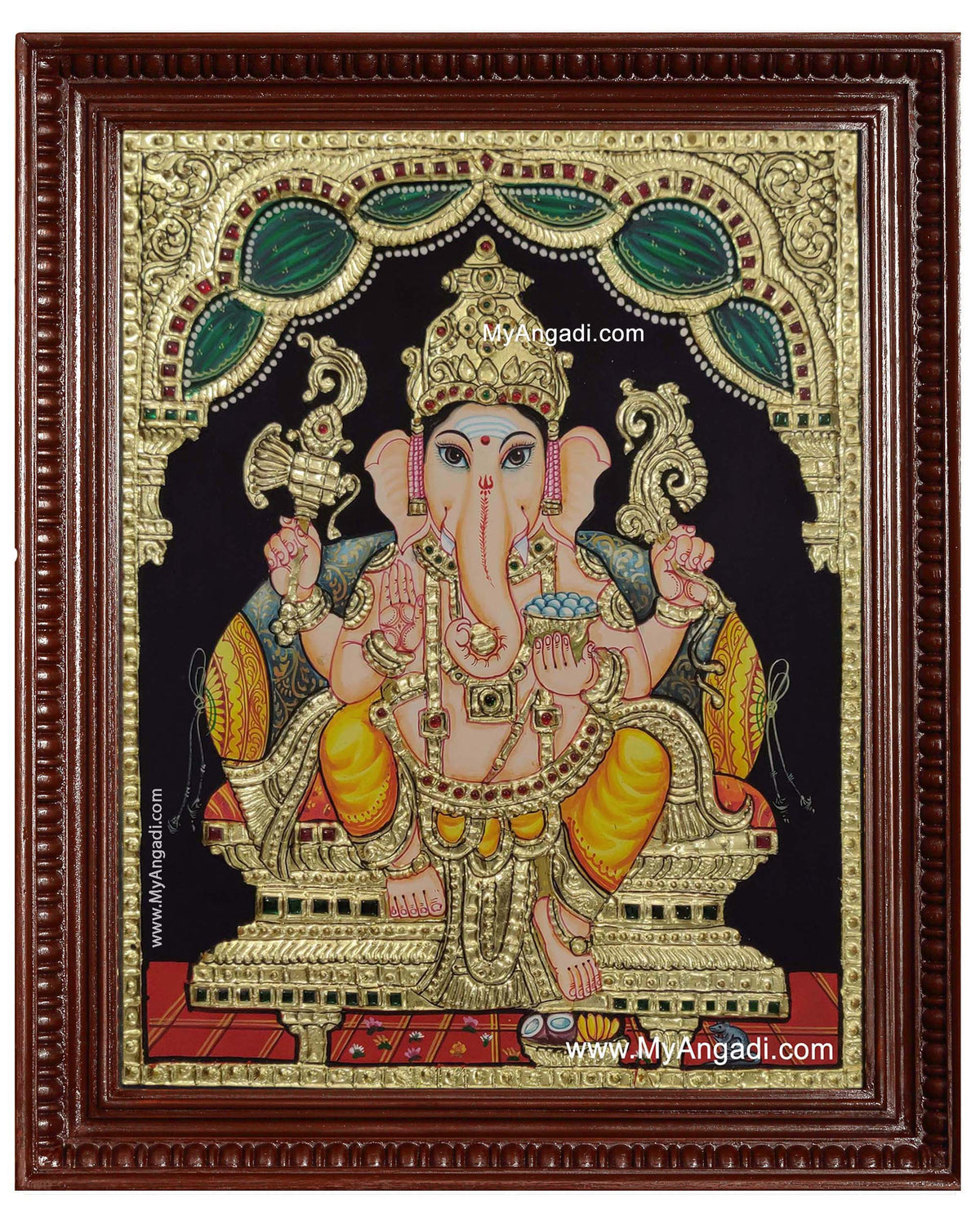 Ganesha Tanjore Painting