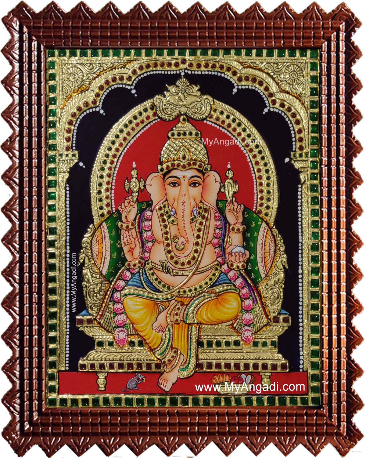 Vinayakar Tanjore Painting