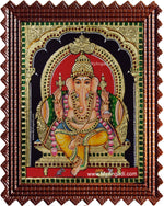 Vinayakar Tanjore Painting
