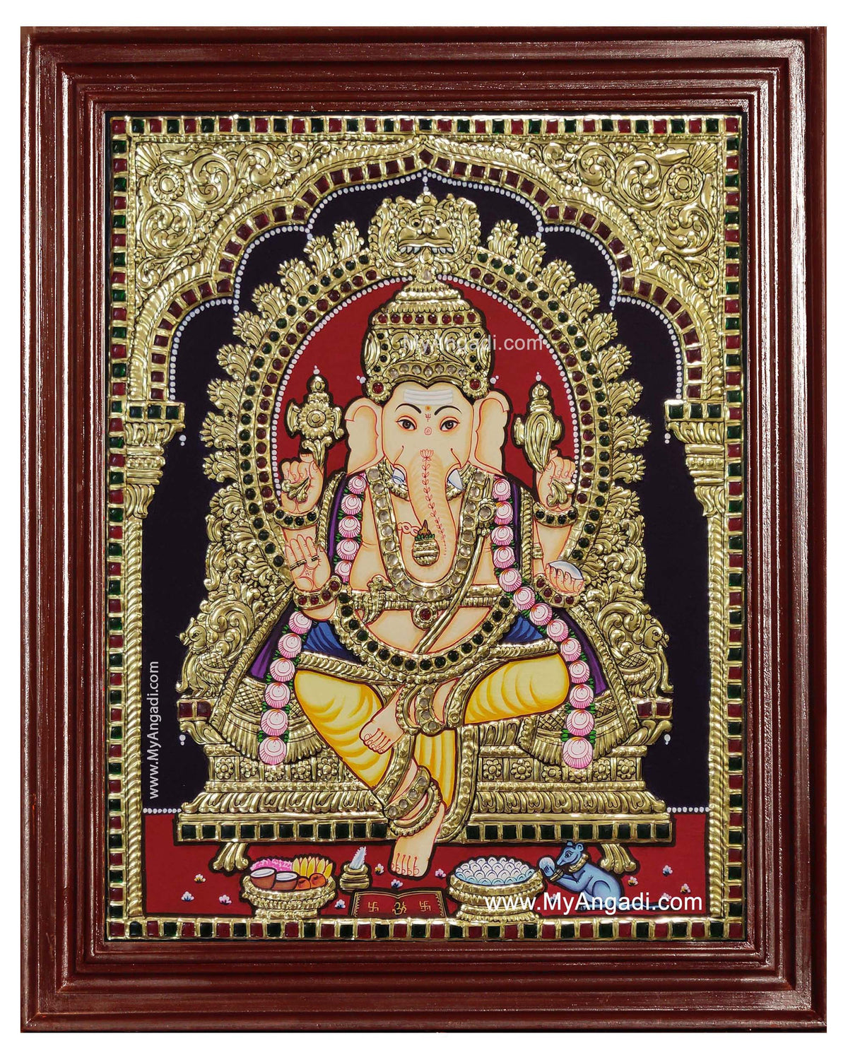 Ganesha Tanjore Painting