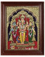Murugan Valli Devasena Tanjore Painting
