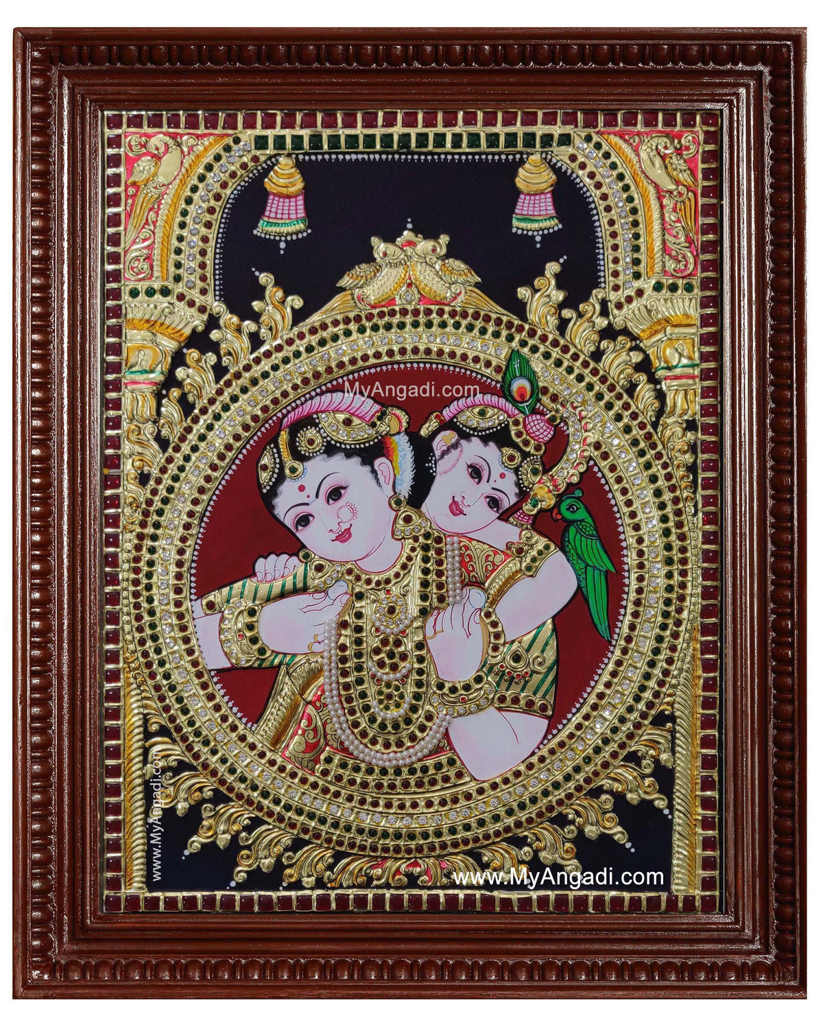 Yasotha Krishna Tanjore Painting
