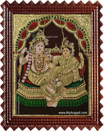 Radha Krishna Tanjore Painting