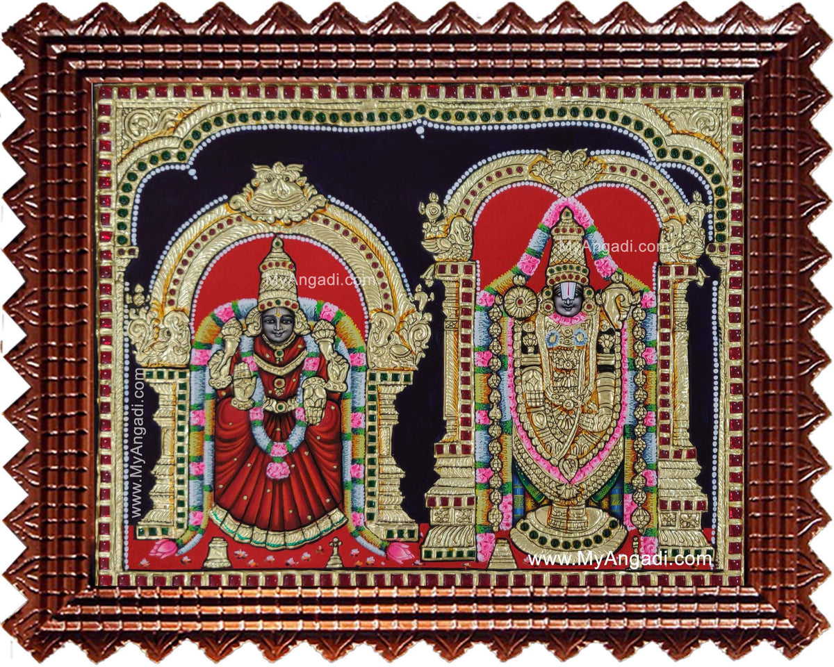 Balaji Thayar Tanjore Painting