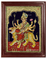 Durga Devi Tanjore Painting