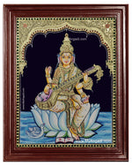 Saraswati Tanjore Painting