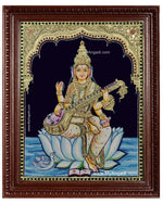Saraswati Tanjore Painting
