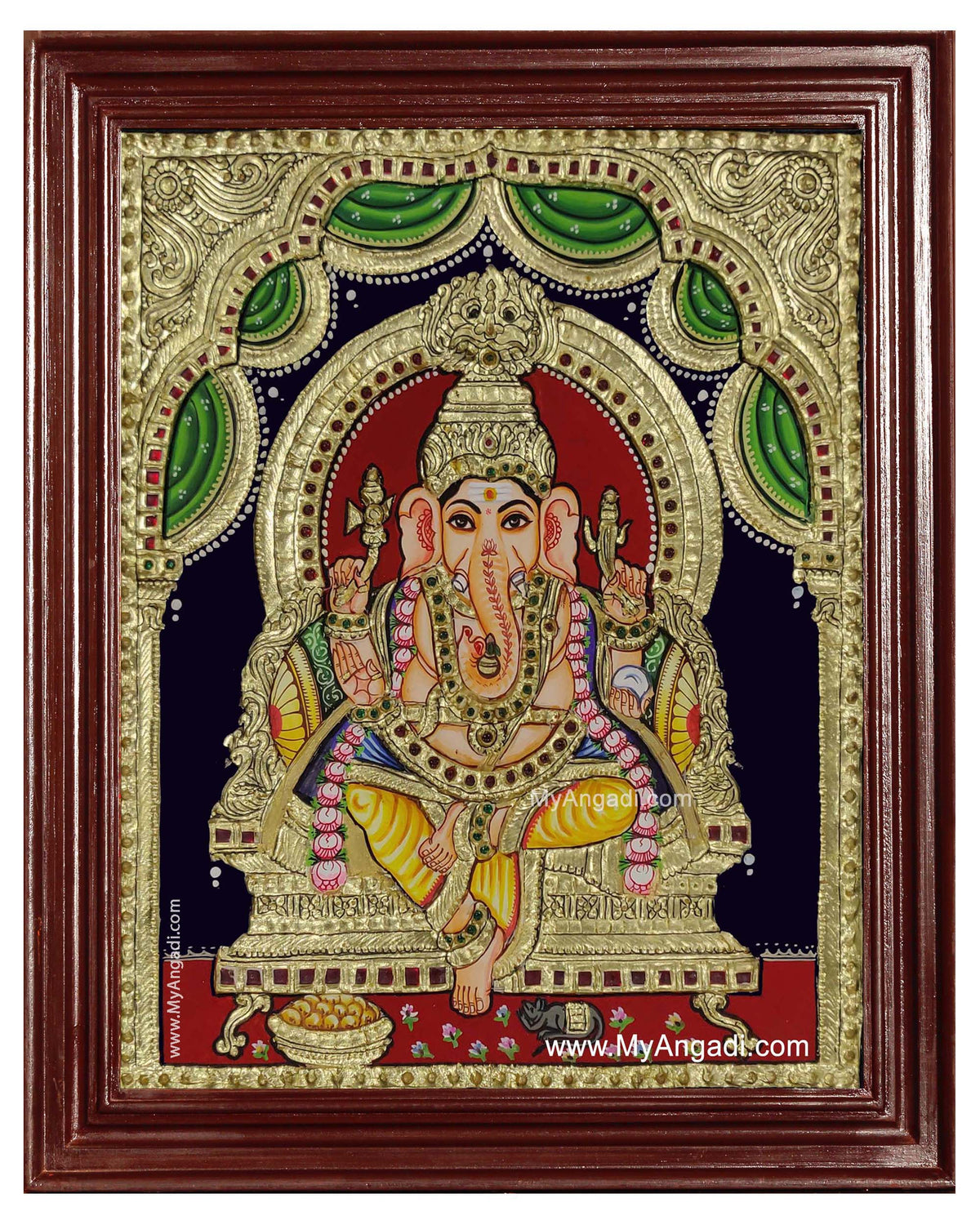 Ganesha Tanjore Painting
