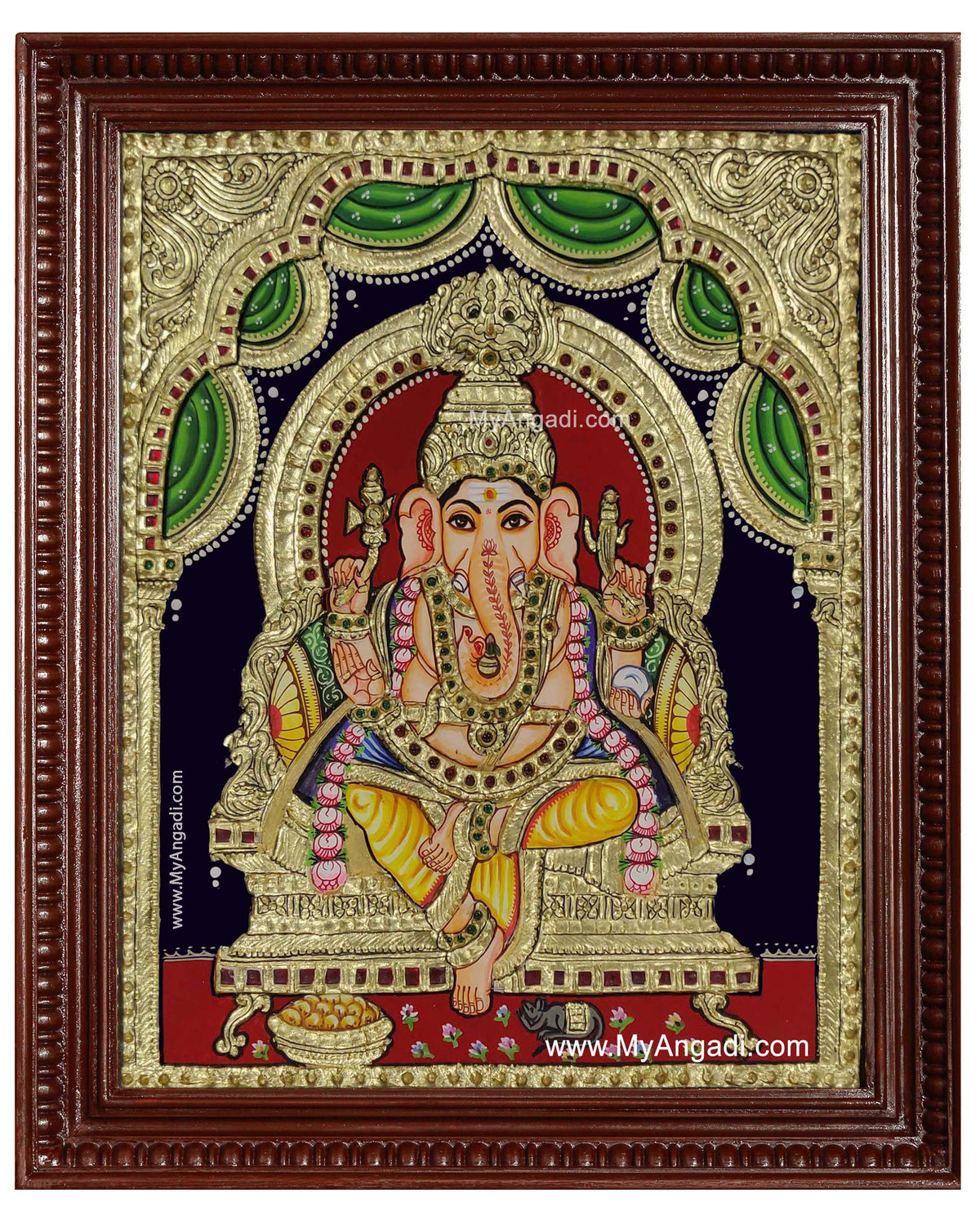 Ganesha Tanjore Painting