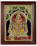 Ganesha Tanjore Painting
