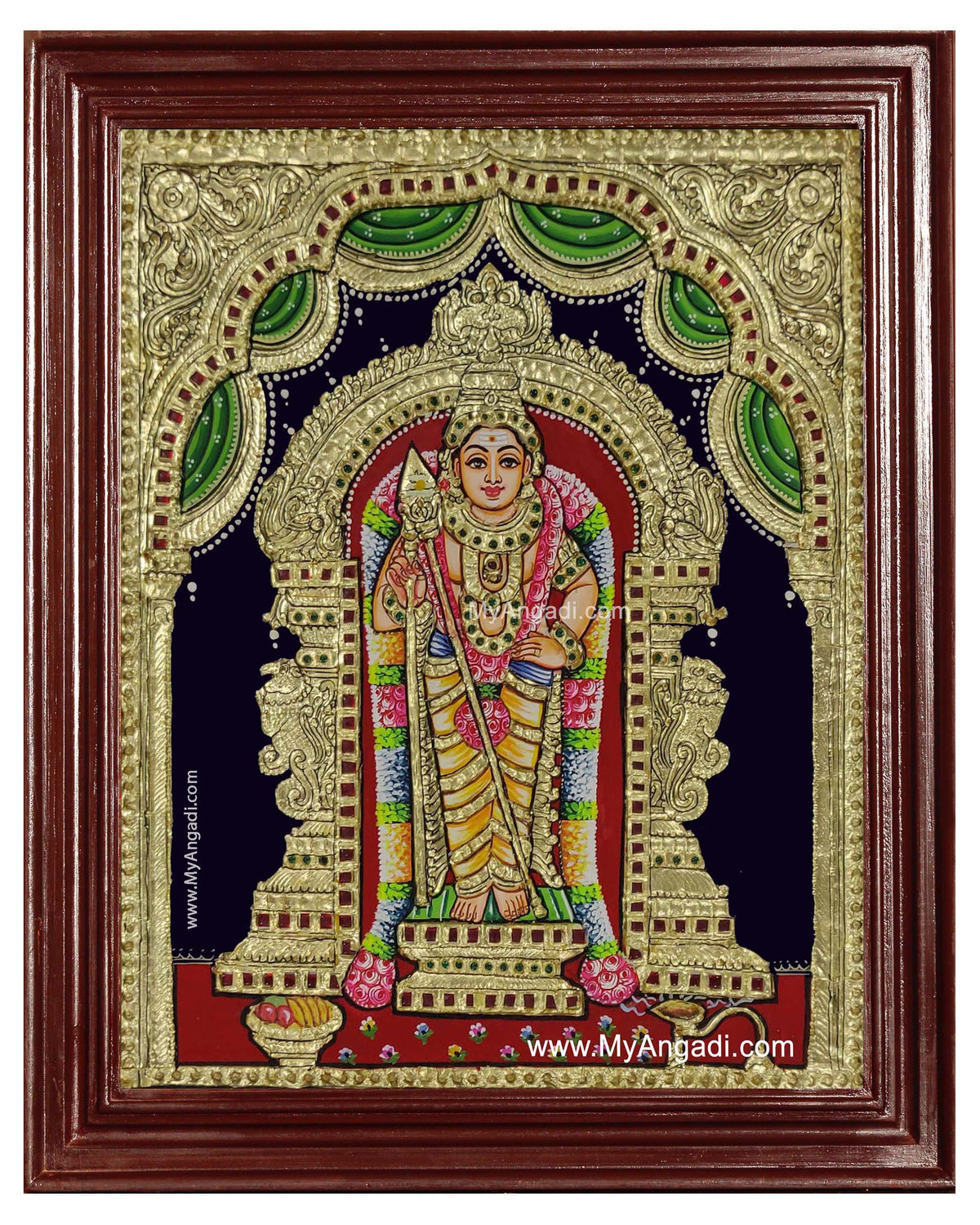 Murugan Tanjore Painting