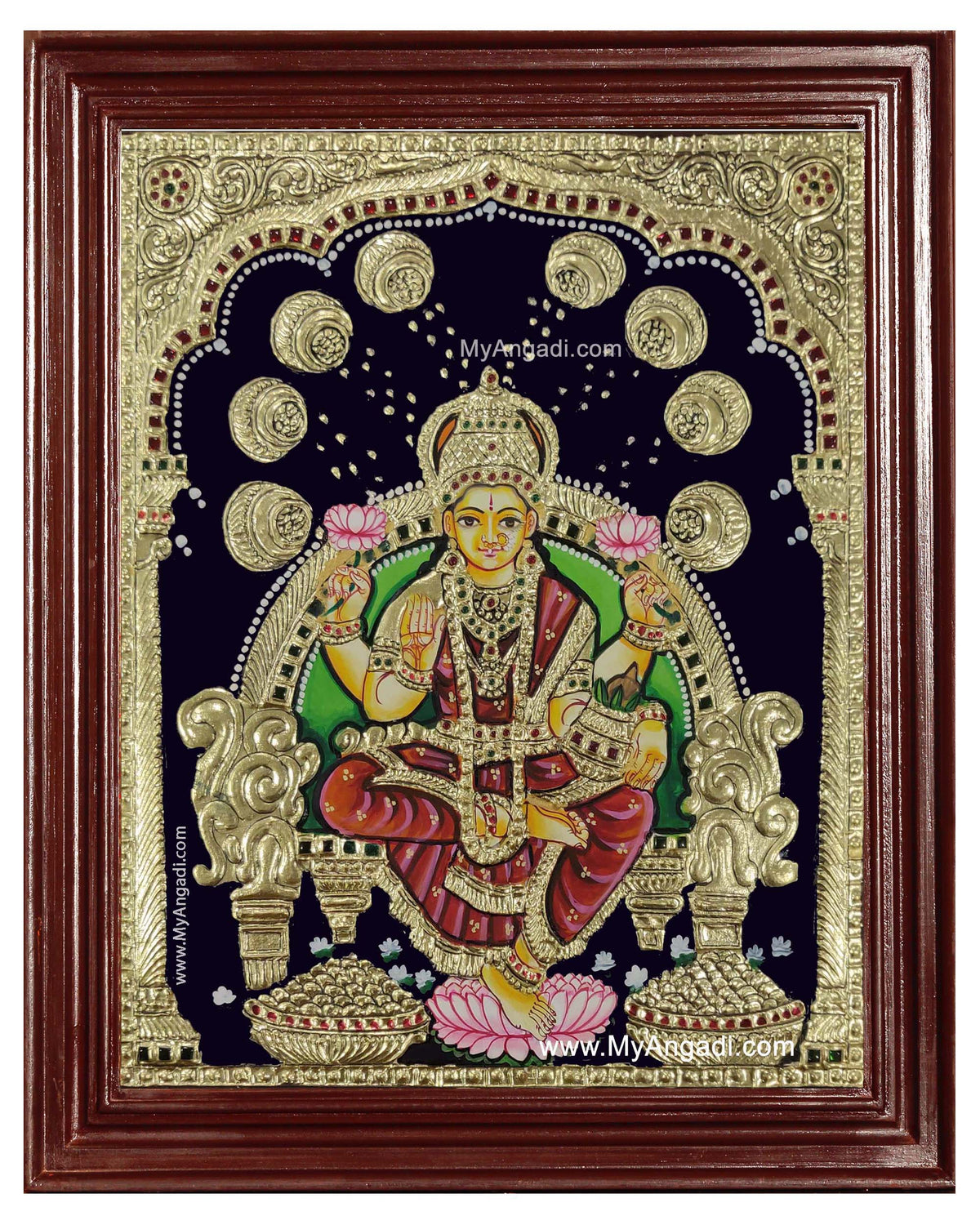 Maha Lakshmi Tanjore Painting
