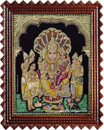 Lakshmi Narasimmar Tanjore Painting