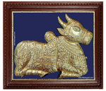 Nandhi Bagavan Shiva Vehicle Tanjore Painting